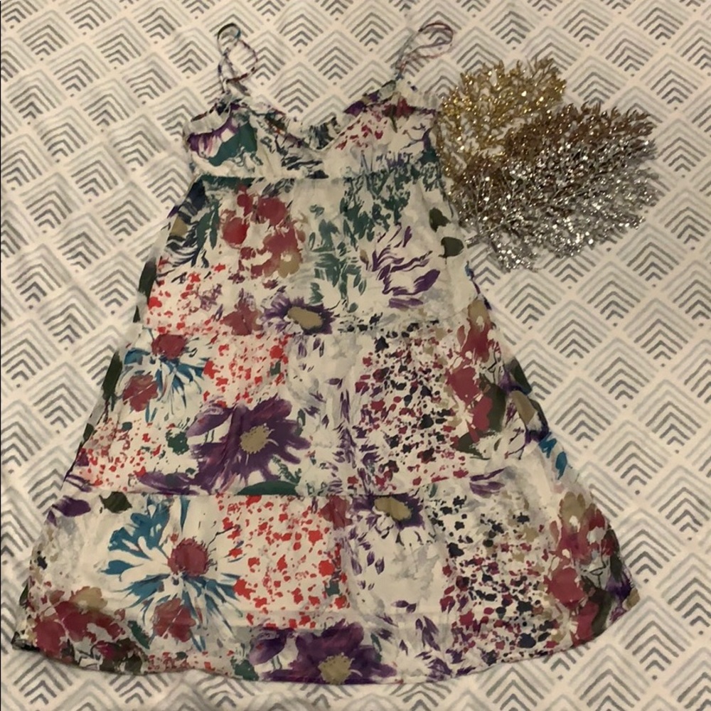 Esprit Floral Tiered Dress